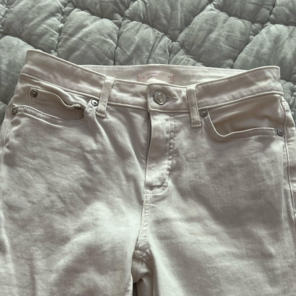 White Lauren Conrad Skinny jeans size 8